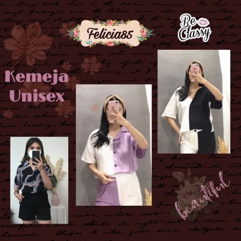 Kemeja Pria / Wanita Vanessa Wear