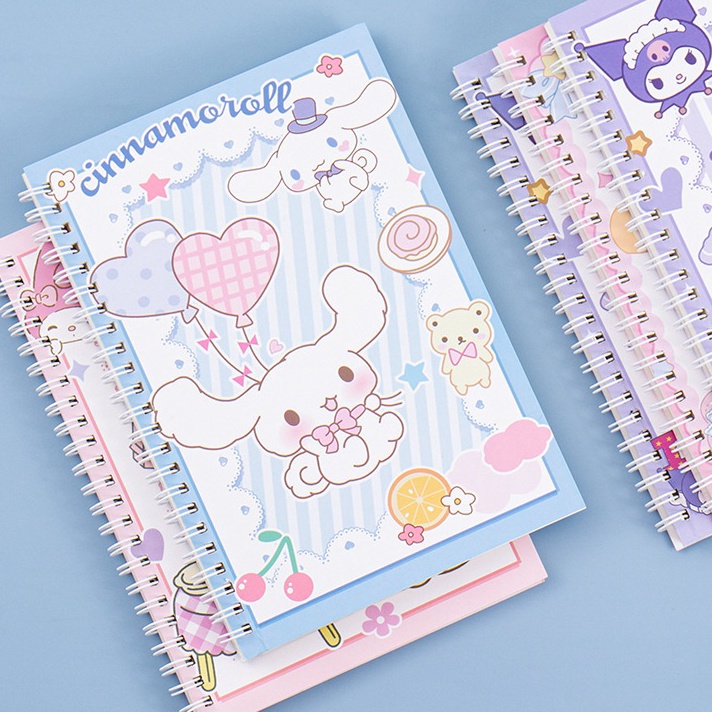 

Promo RING BOOK SANRIO BUKU TULIS A5 SANRIO ISI 6 LEMBAR BUKU TULIS GARIS POLOS