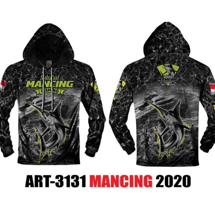 Ready Stock Baju mancing Jersey mancing kaos mancing fresh water Toman gabus kerandang Terbaru