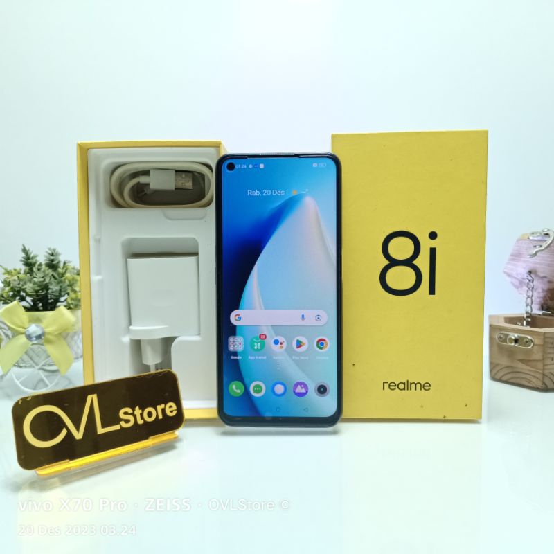 HP SECOND MURAH REALME 8i RAM 6/128 GB GARANSI RESMI