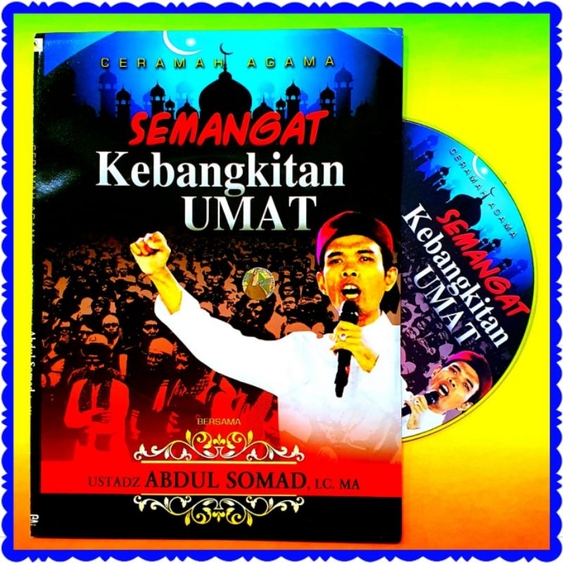 KASET VCD CERAMAH AGAMA USTAD ABDUL SOMAD-CERAMAH USTAD ABDUL SOMAD-CERAMAH AGAMA-CERAMAH ISLAM-VCD 