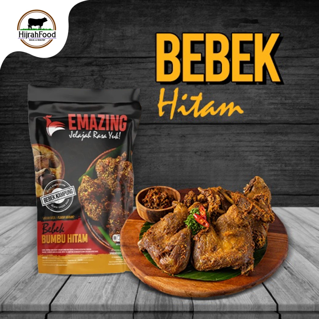 

Emazing Bebek Hitam Frozen Food Siap Masak Higienis Khas Madura 900gr