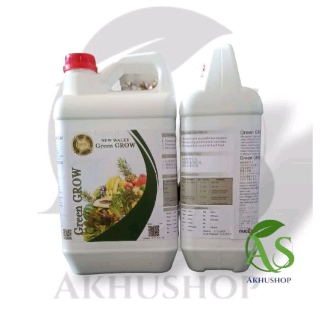 NPK Green Grow 5 Liter New Walet Pupuk Cair 5L