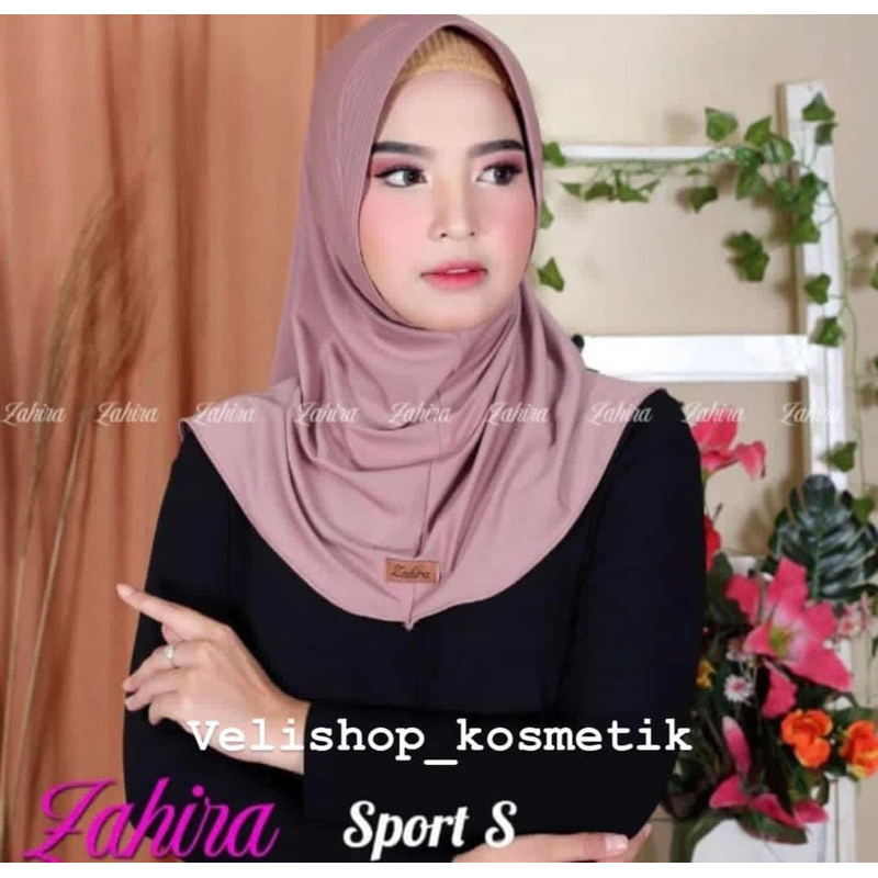 HIJAB SPORT MURAH ZAHIRA JERSEY PREMIUM / HIJAB SPORT MURAH