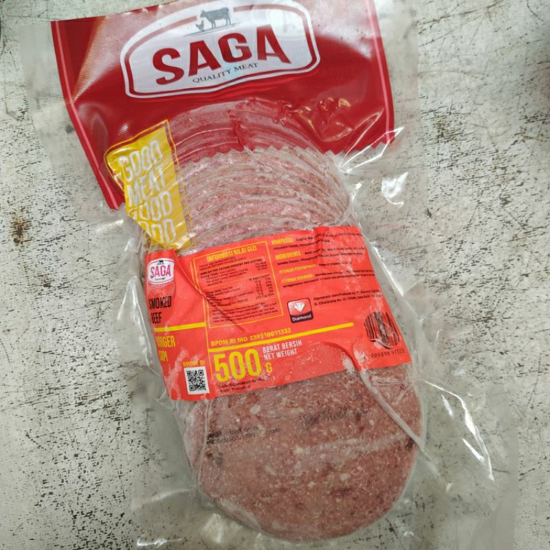 

SAGA Beef Smoked 500gr