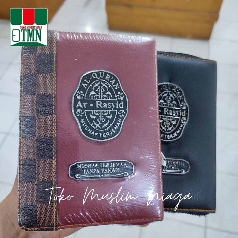 Alquran Terjemahan - Alquran Ar Rasyid Terjemahan Resleting A5