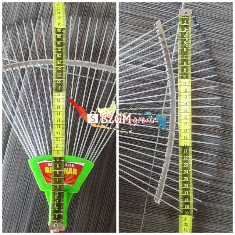 Sapu Taman Sapu Garuk Cakar Kawat Besi Chrome Anti Karat