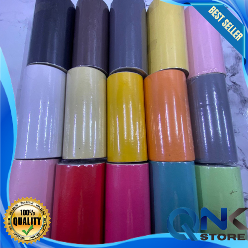 Border List Wallpaper Motif Polos 10cm x 10m Sticker Dekorasi Rumah Stiker List Border Polos Pastel