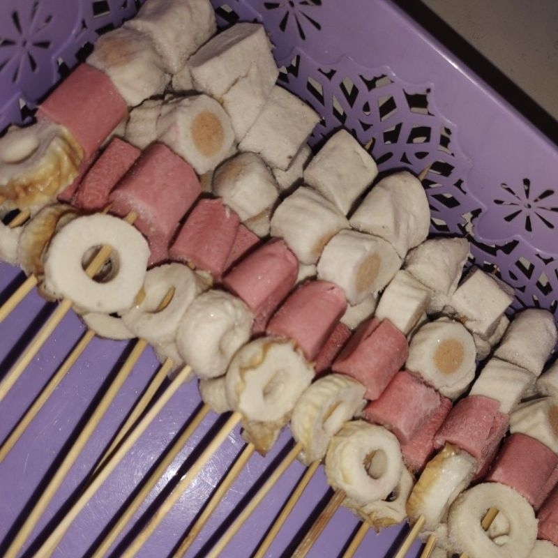 Sate seafood cedea isi 10