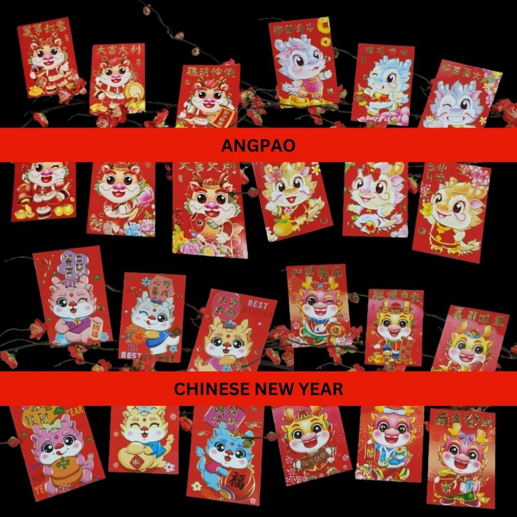 

Angpao Imlek Motif Pendek Amplop Fung Pau Panjang Hong Bao Chinese New Year