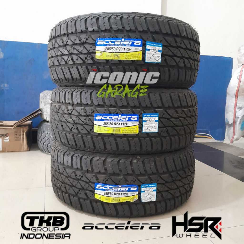 jual ban mobil 285 50 ring20 ACCELERA A/T pajero,fortuner,hilux,triton toko velg dan ban palangkarya