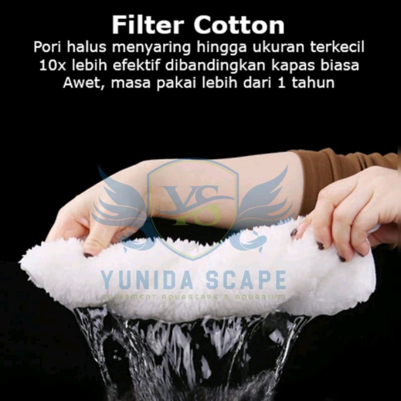 Filter cotton Magic Carpet Media Filter Saringan Air akuarium kolam ikan
