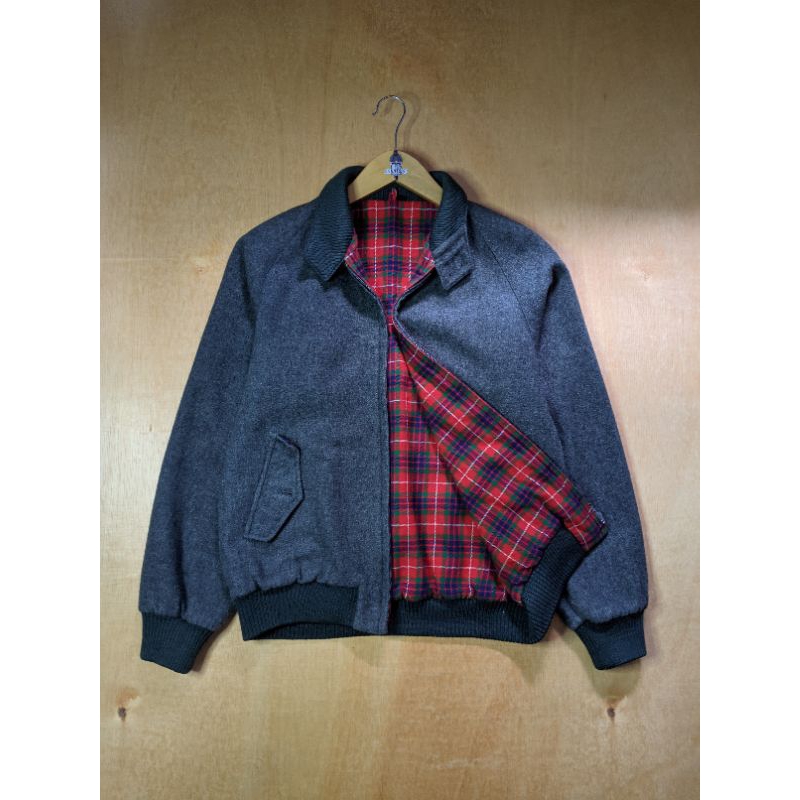 Harrington Jaket Wool Like Baracuta