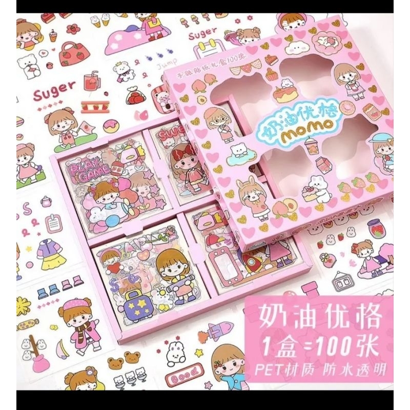 

Stiker besar stiker momo viral isi 100pcs