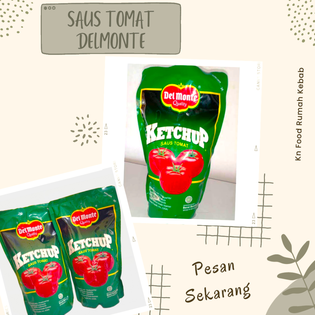 KETCUP DELMONTE SAUS TOMAT DELMONTE