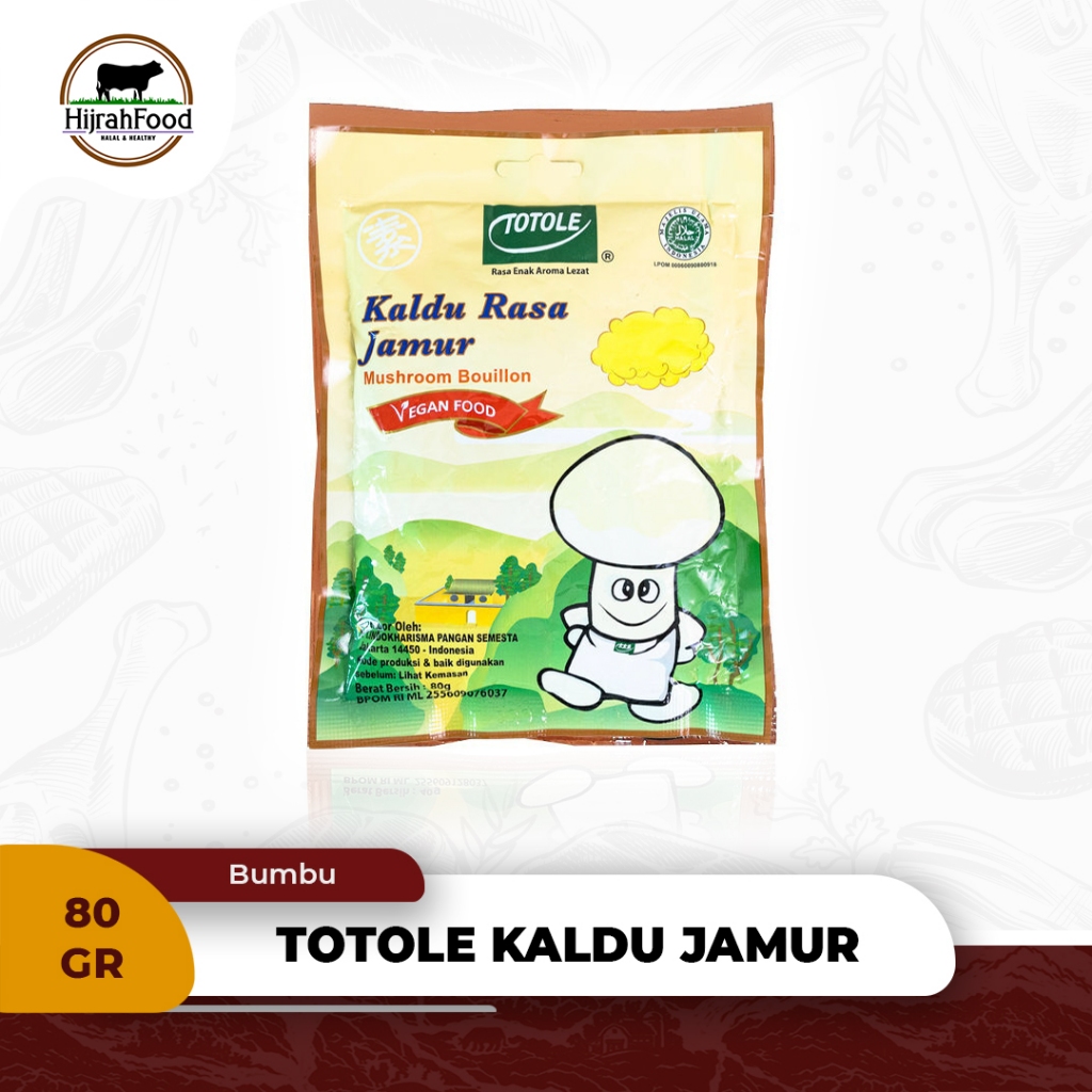

Totole Kaldu Rasa Jamur Penyedap Masakan Mushroom Bouillon 80gr