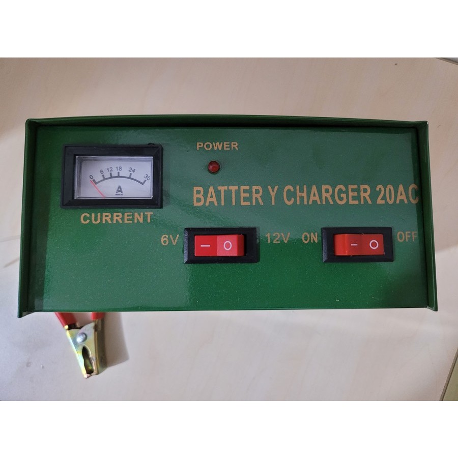 charger aki trafo 20A PCA-20A cas accu mobil motor