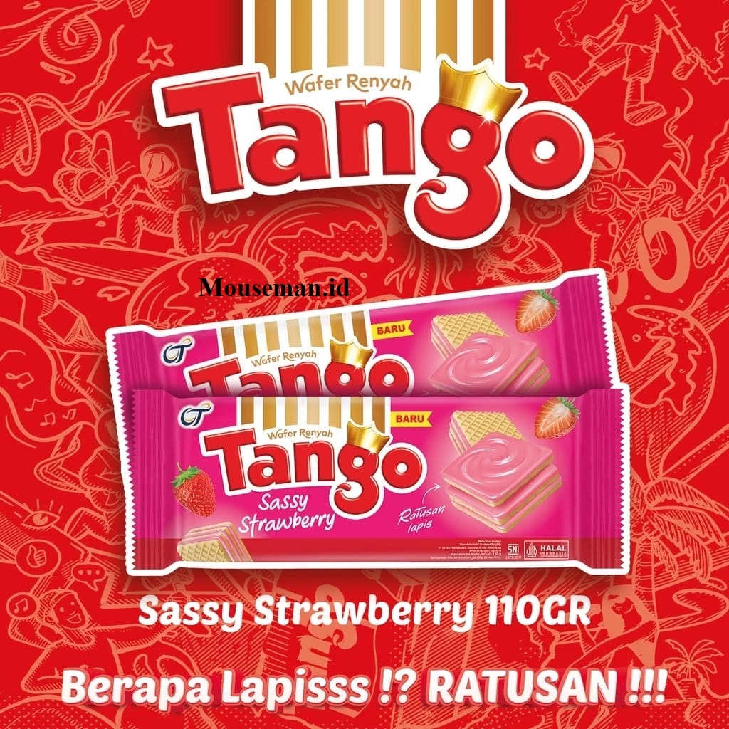 

Tango Wafer Rasa Strawberry 110gr