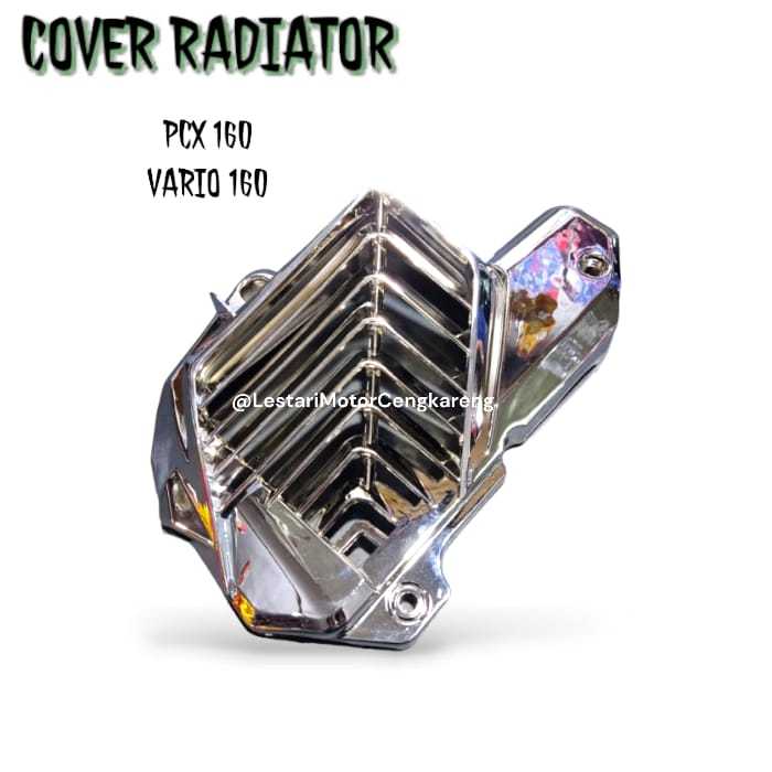 COVER RADIATOR PCX 160 CHROME COVER RADIATOR VARIO 160 CHROME