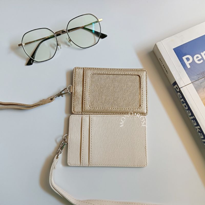 

<000 - MONO ROSÉ SERIES> Lanyard ID Card Holder