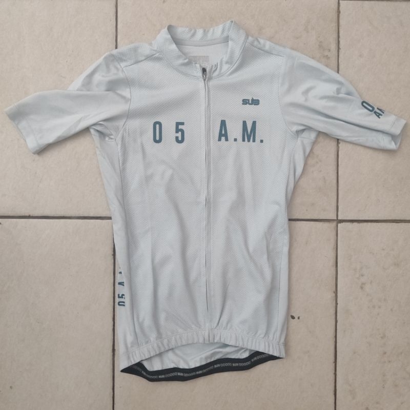 Baju Kaos Sepeda Roadbike Road Bike RB Subjersey Sub Jersey Ice Blue Size S