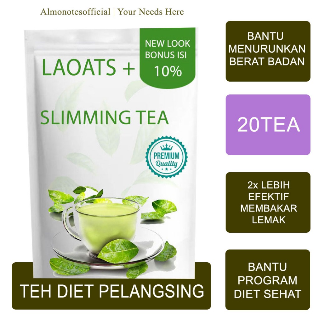 Obat Diet Herbal Ampuh Bpom Pelangsing Badan Minuman Diet Slimming Tea Detox Tea Obat Pelangsing Det