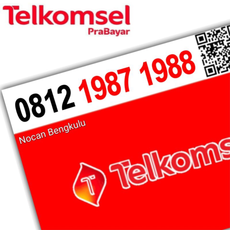 nomor cantik simpati 4g seri tahun lahir / harla 1987 1988