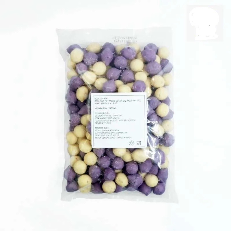 

BOLA UBI MCCAIN SWEET POTATO MIXED COLOR QQ BALLS 1.8KG