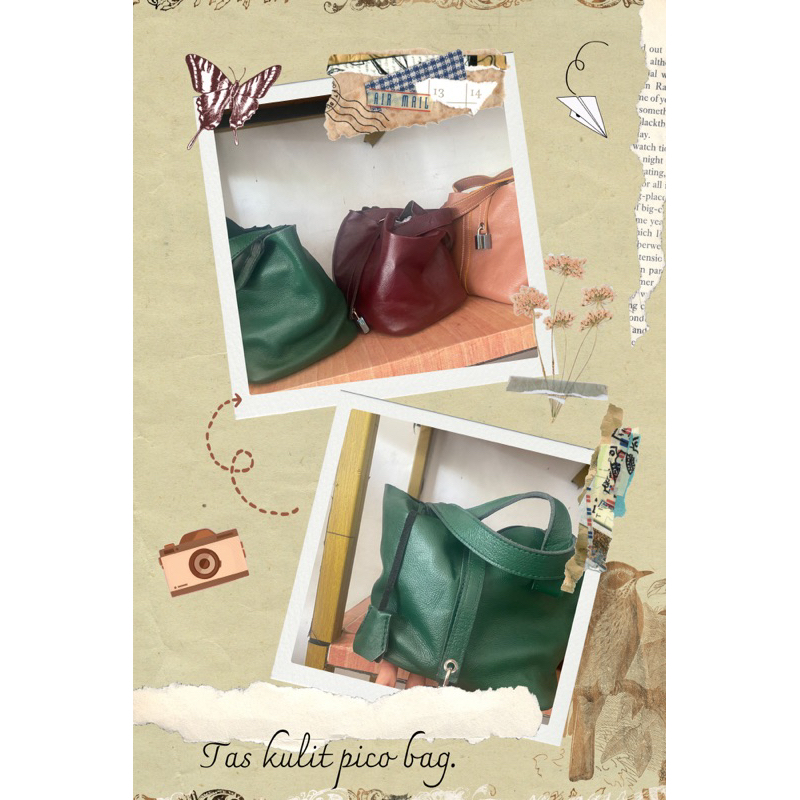 handbag kulit sapi asli Bali
