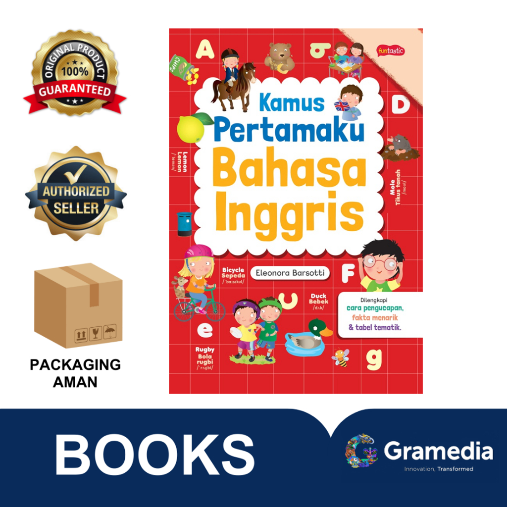 Gramedia Bintaro -   Kamus Pertamaku Bahasa Inggris