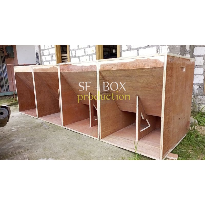 BOX Turbo bass horn 18 in single bok tebal 18mm real