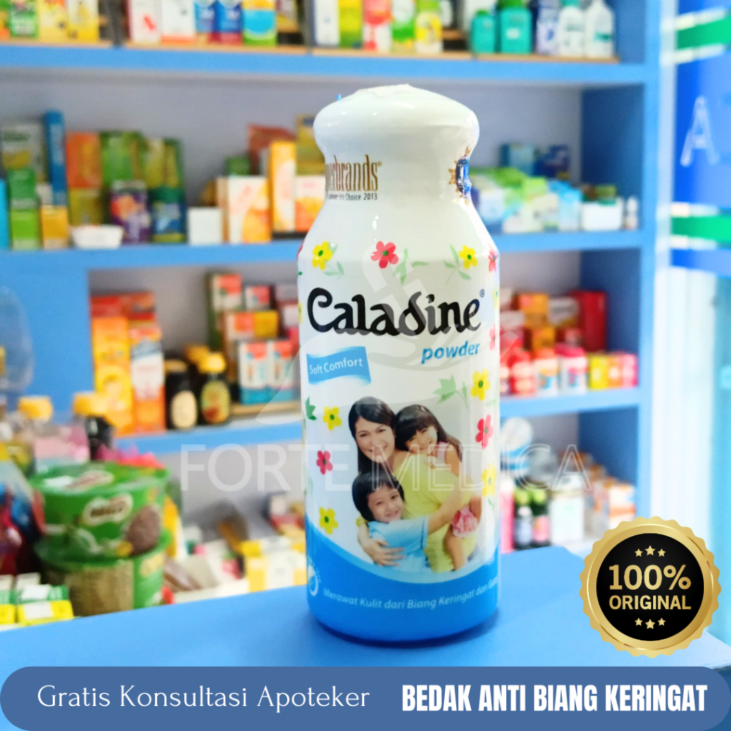 Caladine Powder Soft Comfort 100 Gr - Bedak Biang Keringat