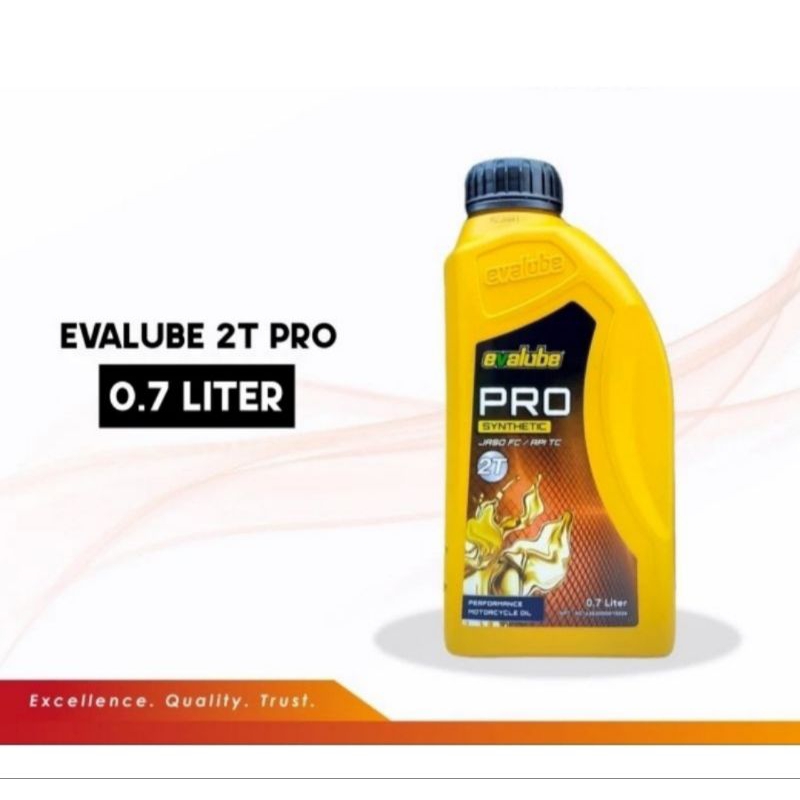 OLI SAMPING 2TAK EVALUBE PRO SYNTHETIC 700ML OLI SAMPING RACING 2 TAK