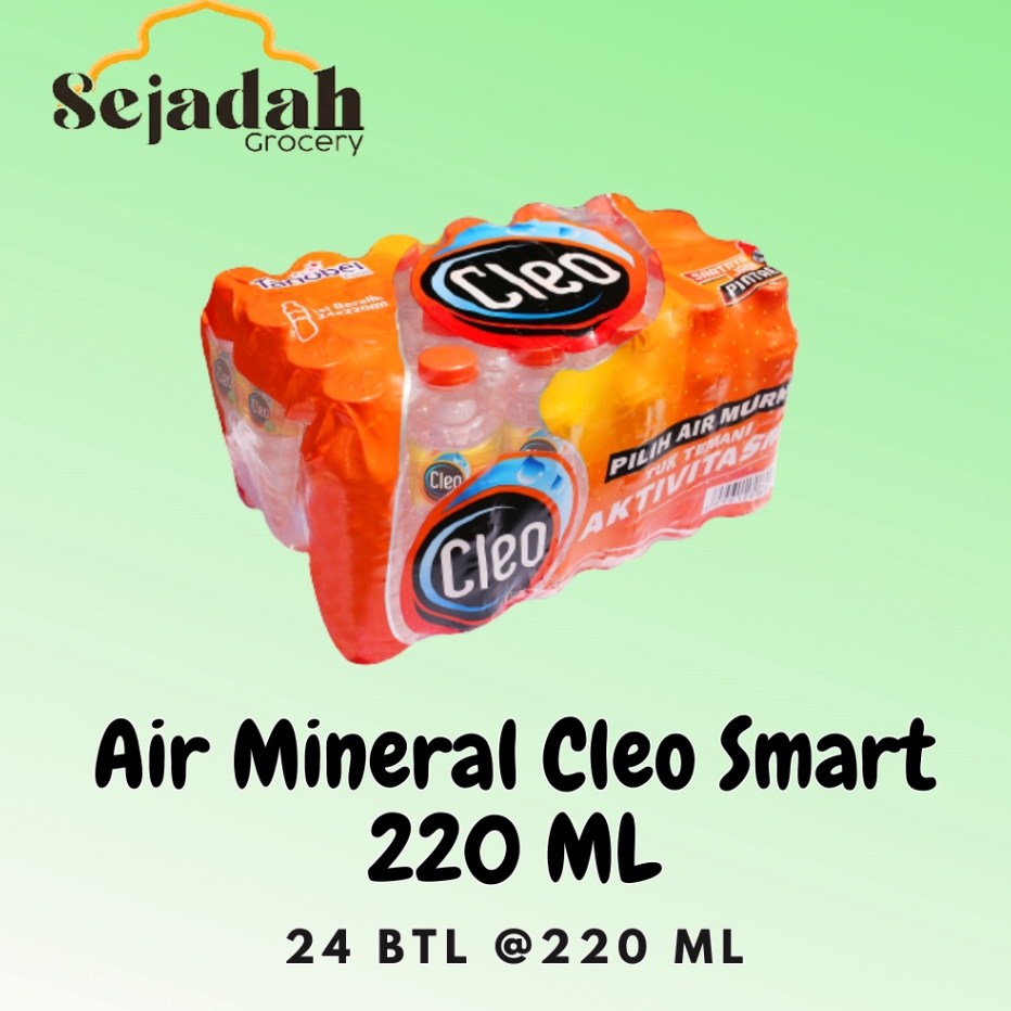 

MODEL WCQ84 Cleo Botol Kecil Smart 22 ML 24 GOJEK ONLY