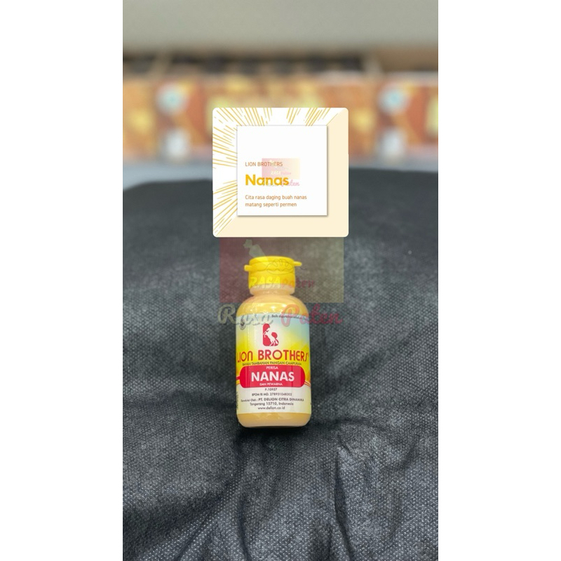 

NANAS LION BROTHERS 60 gr Perisa dan Pewarna Halal Food Grade BPOM RI MD
