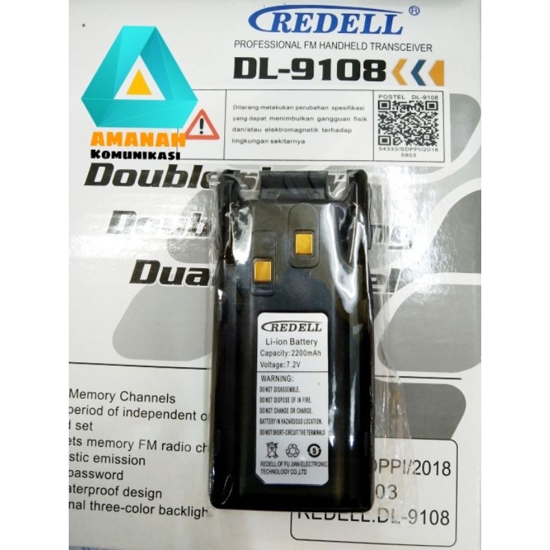 Batre Ht Redel DL 9108 original