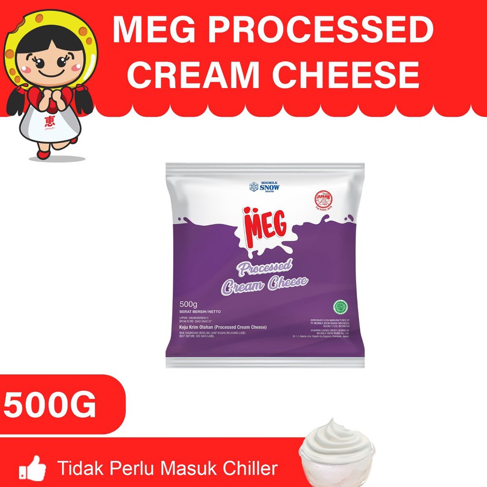 

MODEL WYZ39 Meg Processed Cream Cheese 5 gr