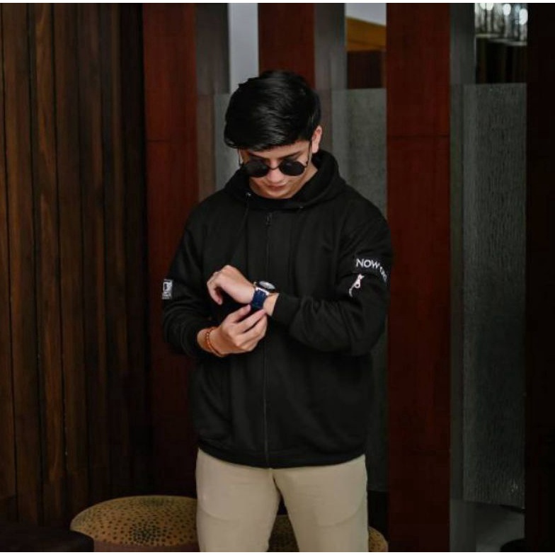 is JAKET SWEATER NOW ORI BOMBER JAKET PRIA 1U