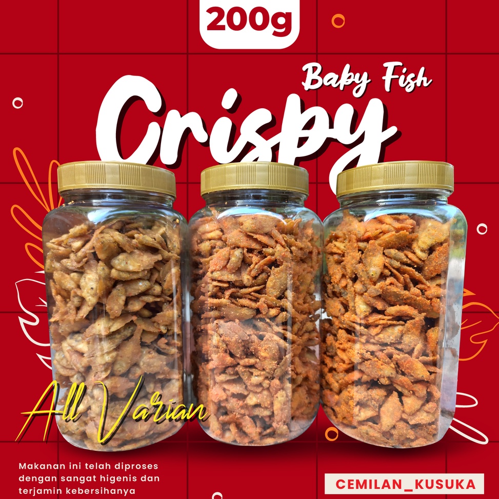 

TIPE OBA289 Baby Fish Crispy ORIGINALPEDESBALADO 2GRAM
