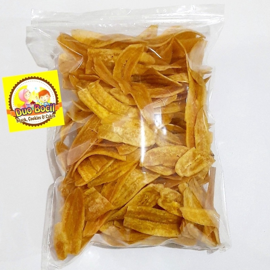

TIPE TZ146 Keripik Pisang Original Gurih 25 Gram Duo Bocil Snack