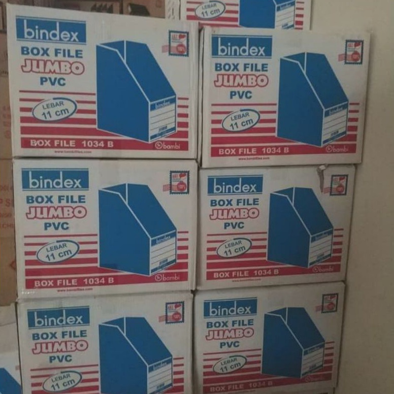 

Seller BOX FILE LIPAT BINDEX JUMBO PVC LEBAR 11 CM IF7