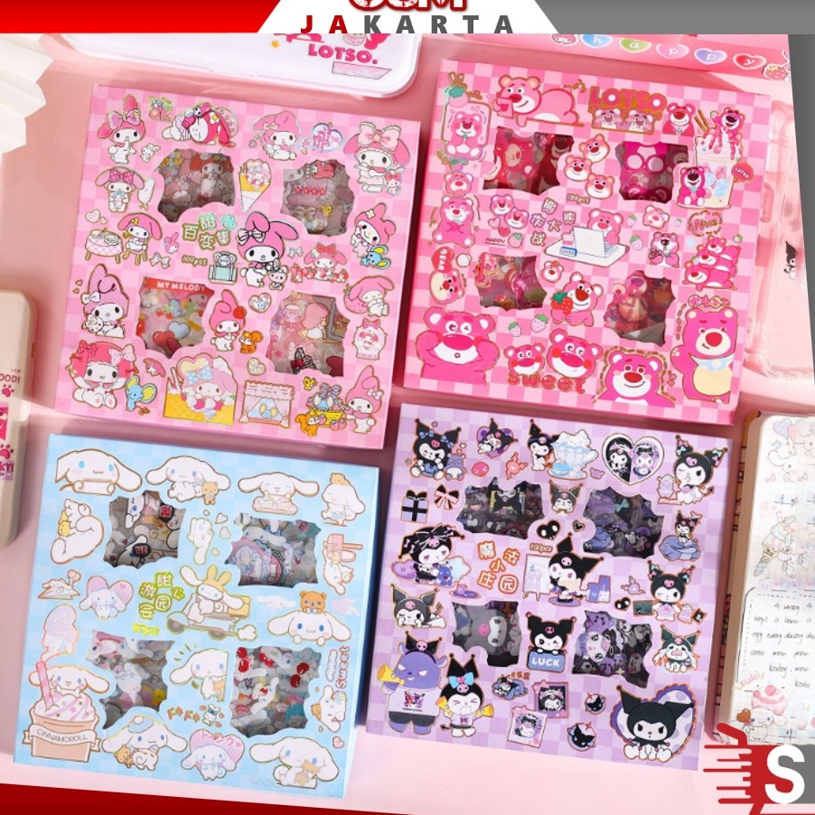 

KODE FQC82 OSM JKT 5872 Stiker 1 lembar Sticker Motif Kartun Korea Lucu Anti Air Sticker Box Stiker Set Aesthetic Dekor Buku