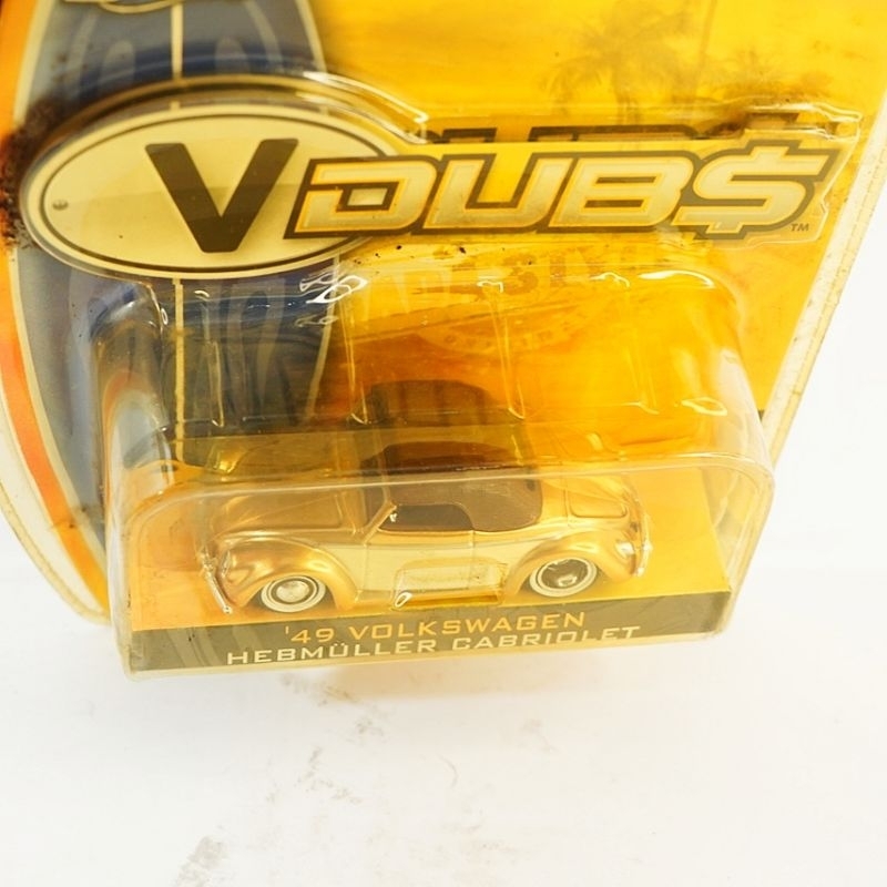 Jada 1/64 diecast VDUBS 49 Volkswagen Hebmuller Cabriolet