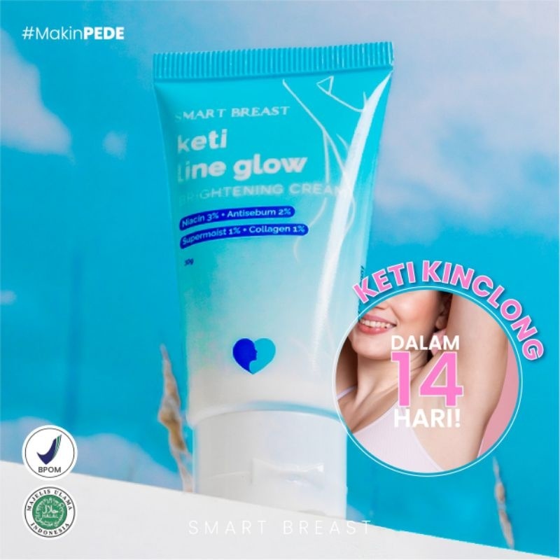 Smart Breast  Keti Line Glow Brightening Cream/Pemutih Ketiak