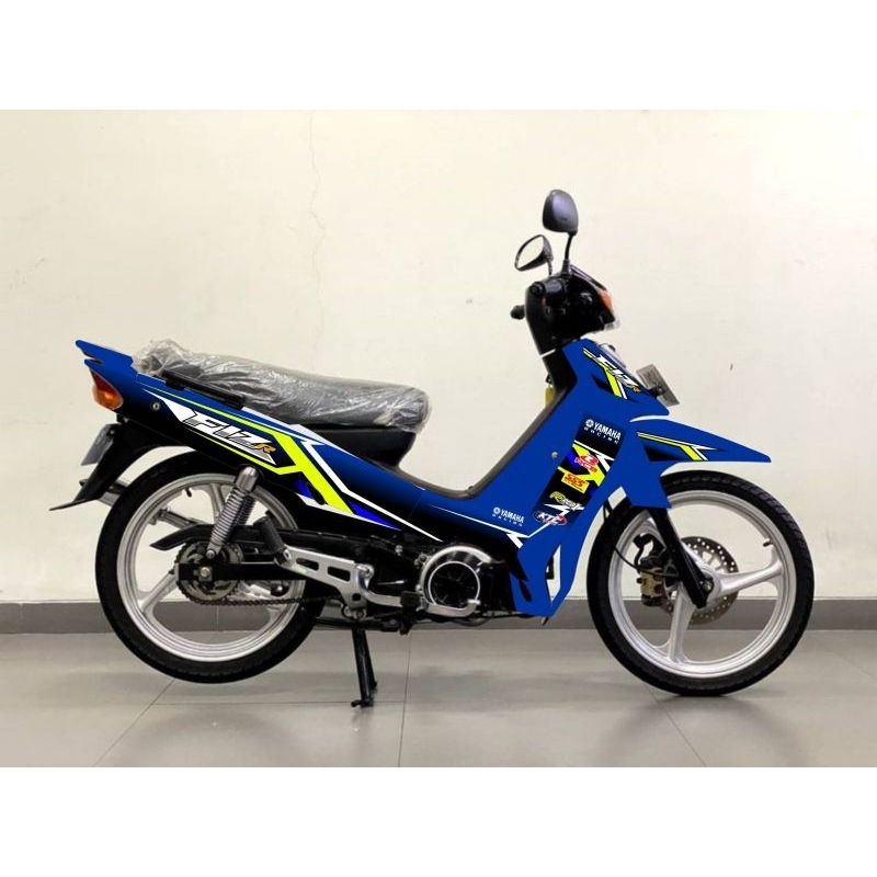 Striping Fiz R / Stiker Fiz R Biru / Stiker Printing Fiz R / Stiker Motor Classic / Stiker Motor 2Ta