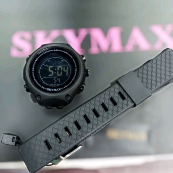 Kode ELL977 tali jam tangan pria seri 181G strap skymax ORI