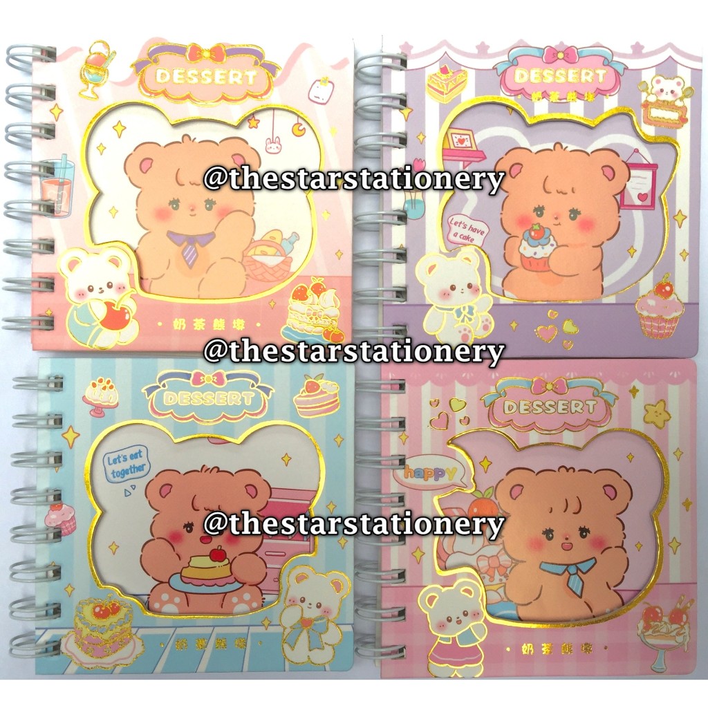 

(1 Biji) GROSIR Spiral Note Book Jendela A6 80-90 Lembar 12 x 11 x 1 cm / Note Pad Spiral / Note book Spiral Fancy / Note book Ring / Note Book Mini Spiral / Buku Tulis Spiral Karakter / Spiral Notebook Depai A6-0486-06