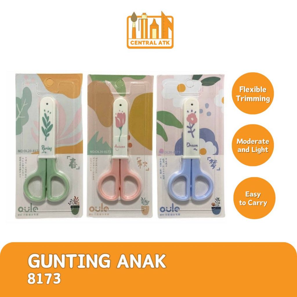 

SCISSORS | GUNTING ANAK 8173 (1 PCS)