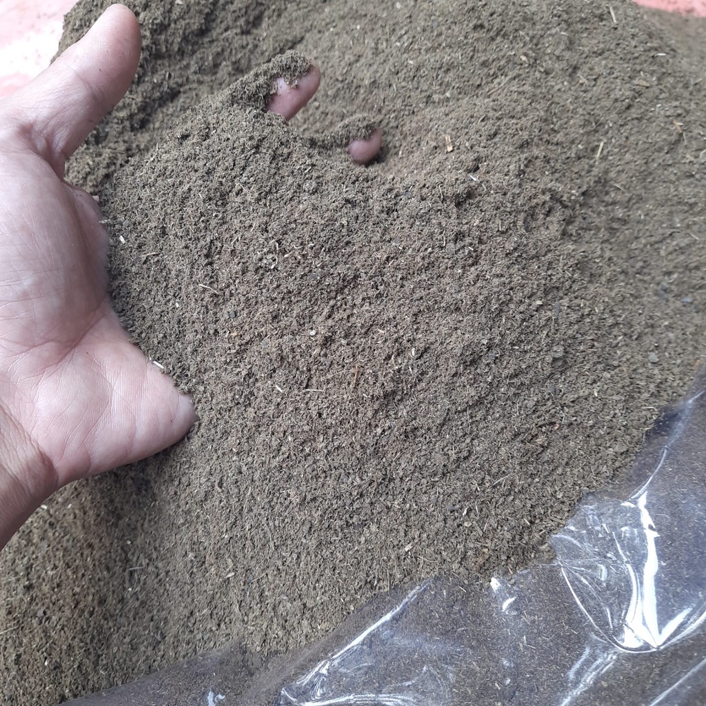 Pupuk organik KOHE kemasan karung 25kg - Pupuk kotoran hewan halus - Pupuk kandang kambing organik s