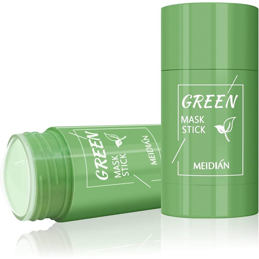 MEIDIAN Green Tea Mask Cleansing Clay Stick Masker wajah Masker Pembersih komedo/Cleansing Mask - Gr